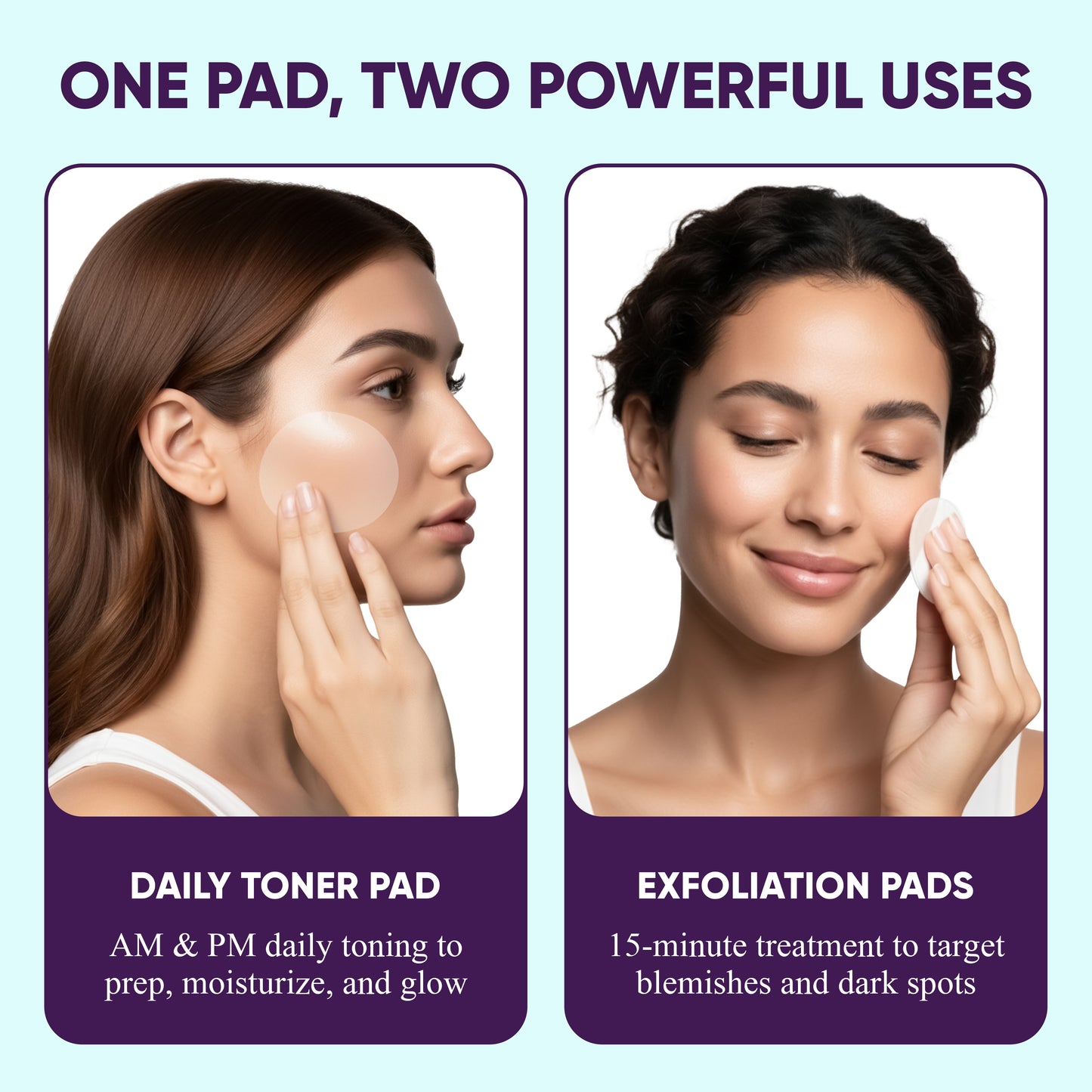 Luna Seoul Korean Toner Pads – Hydrating & Brightening Facial Pads with Snail Mucin, Niacinamide, Peptides & Centella – Soothing Glass Skin Treatment – 100 Pads (180ml)